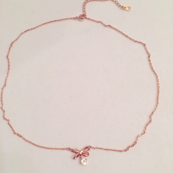 18kt Rose gold plated choker/necklace. Brand New. - Picture 3 of 6